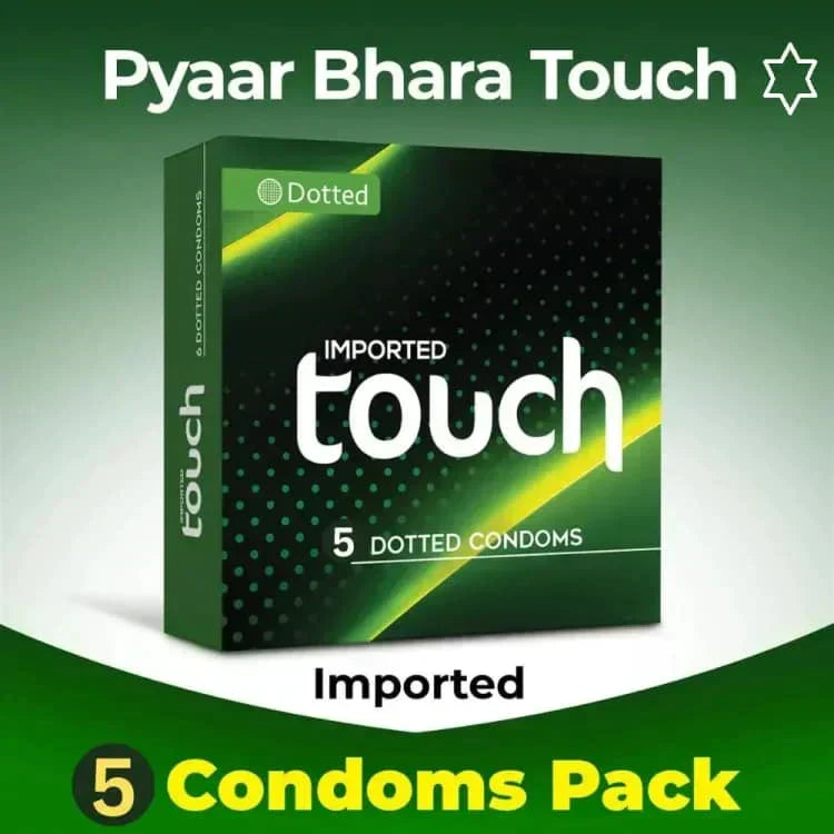 Touch Dotted Texture Imported Condom(With Private Packing 🔞)