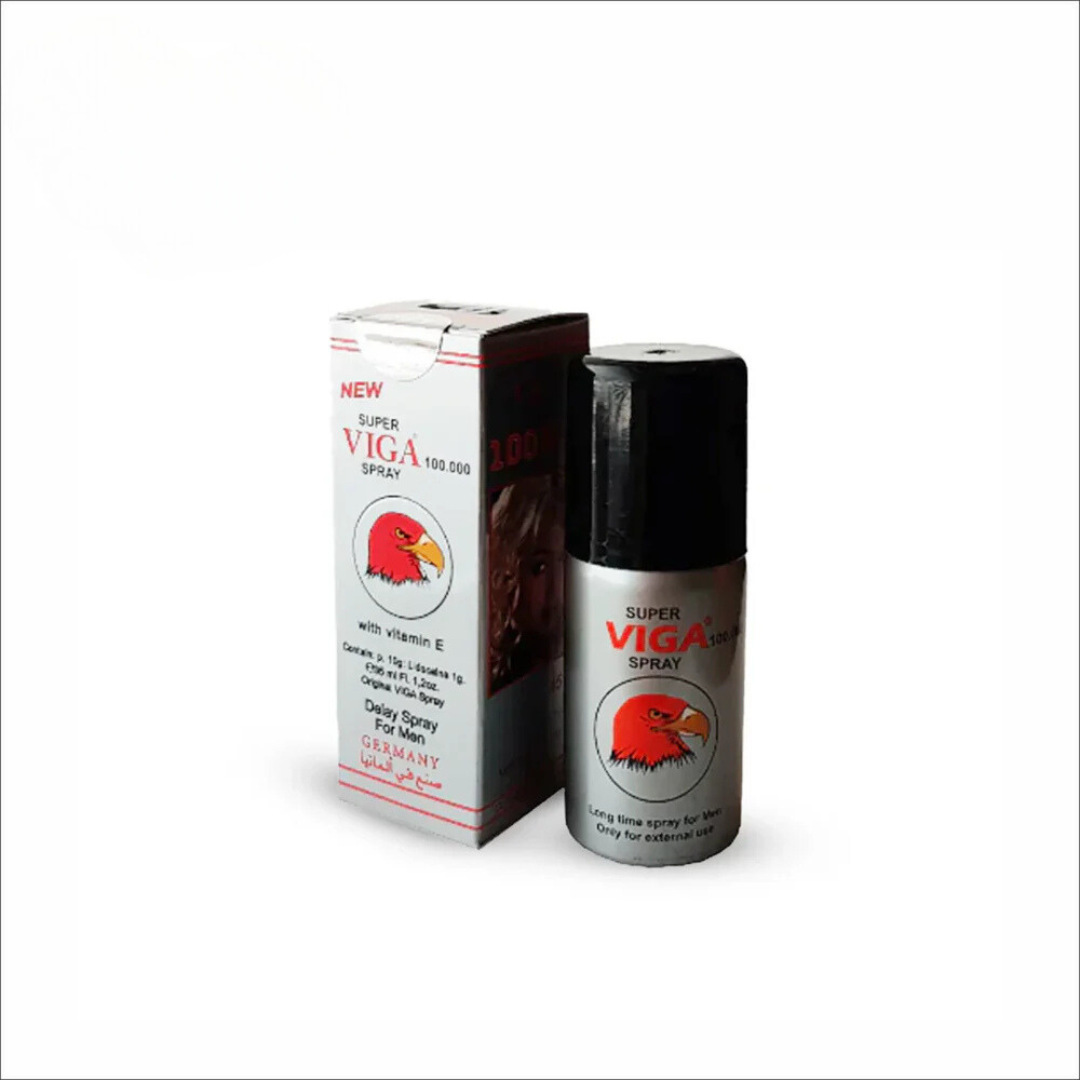 Super Viga 100000 Delay Spray For Men With Vitamin E 45 ML