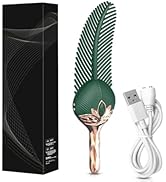 Feather V#br#tor  Clitoris  N?pple V!br%tor for Women Nipple Clit Stimulator Pleasure Feather Clitoral Massage for Beginners Female Stimul#tion Ad#lt S!x Toy