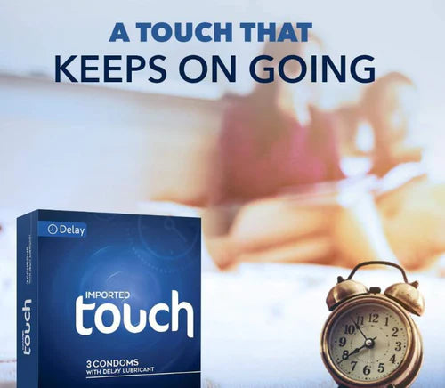 Touch Delay Condom – Timing Condoms 3’S