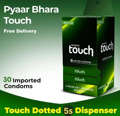 Touch- Dotted Condoms Full Box