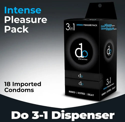 DO 3in1 Pack 6 & Condoms OF 18s