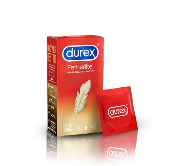 Durex Fetherlite Condoms Pack of 12