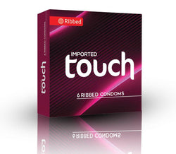 Touch Ribbed Condoms