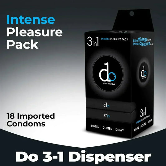 DO 3in1 Pack 6 & Condoms oF 18s