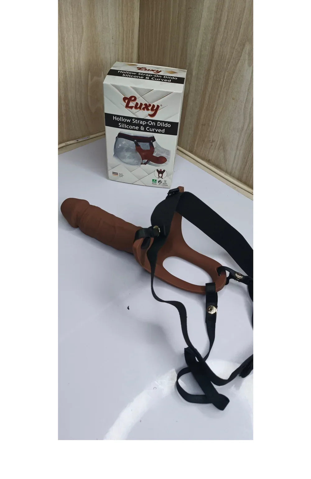 🤎 IMPORTED BELT CONDOM — BROWN COLOR 🤎